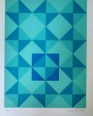 Carlos Furtado - Geométrico Azul