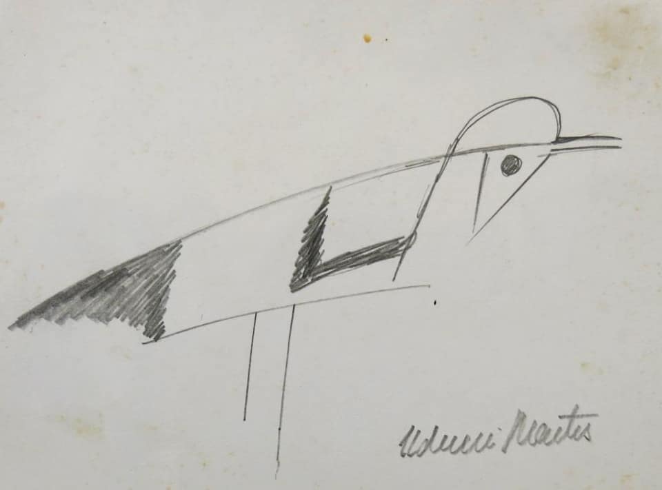 Aldemir Martins - Pássaro