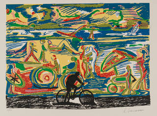 Rubens Gerchman - Na praia