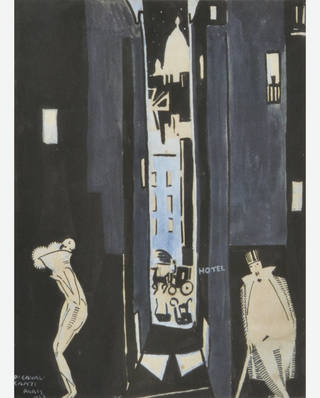 Emiliano di Cavalcanti - Hotel Montmartre