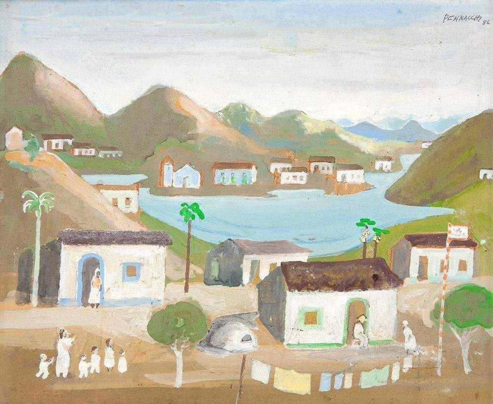 Paisagem Brasileira com Rio