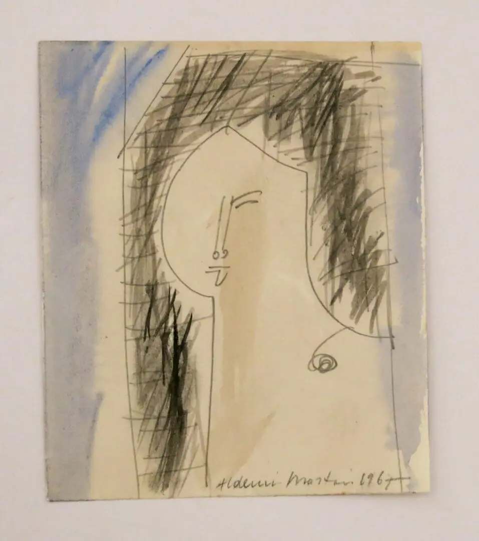 Aldemir Martins - Mulher Data