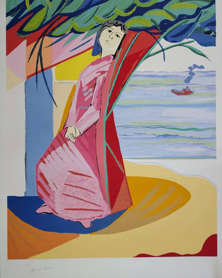 Cícero Dias - Mulher na Praia