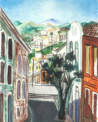 Emiliano di Cavalcanti - Morro de Santa Teresa