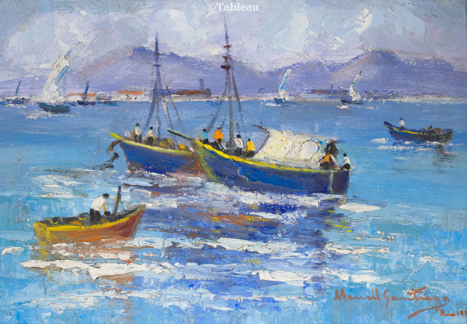 Manoel Santiago - Barcos