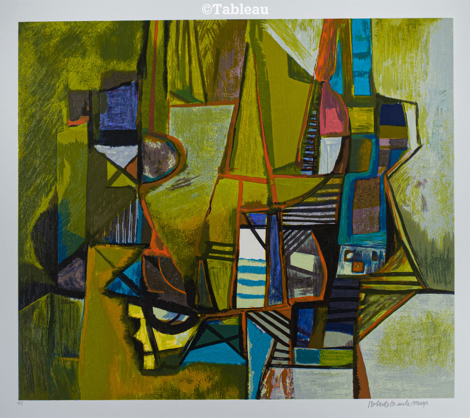 Roberto Burle Marx - Composição