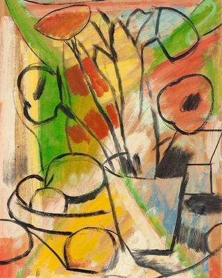 Aldo Bonadei - Vaso de Flores