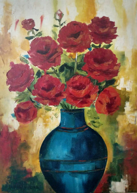 Vaso com Flores