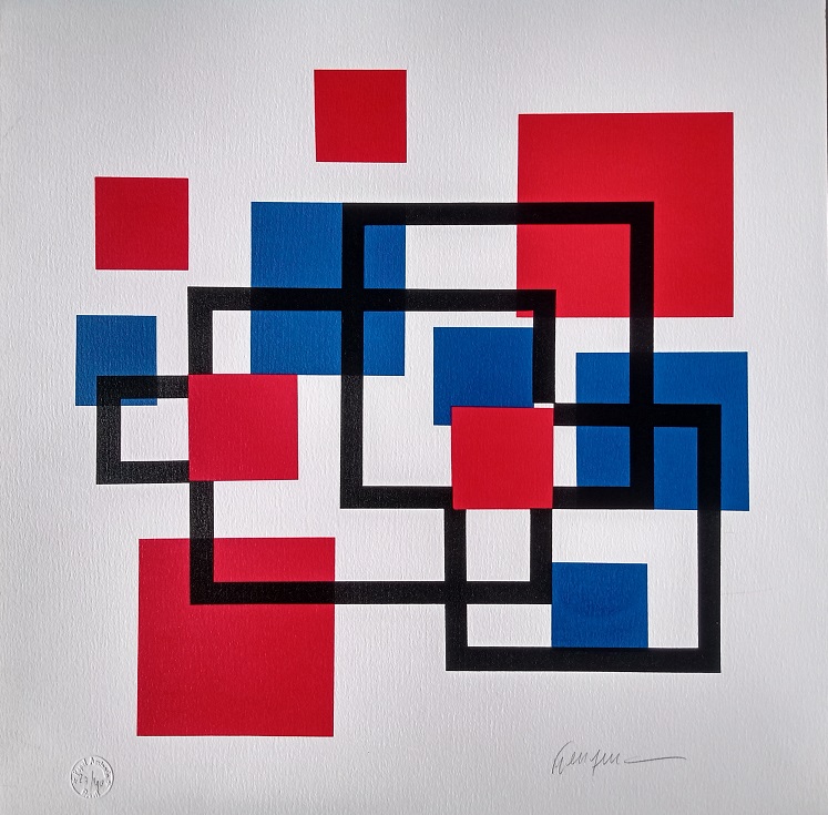 Kleber Ventura - Geométrico Azul