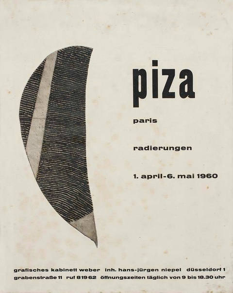 Cartaz (Piza - Paris - Radierungen)