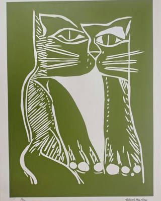 Aldemir Martins - Gato Verde