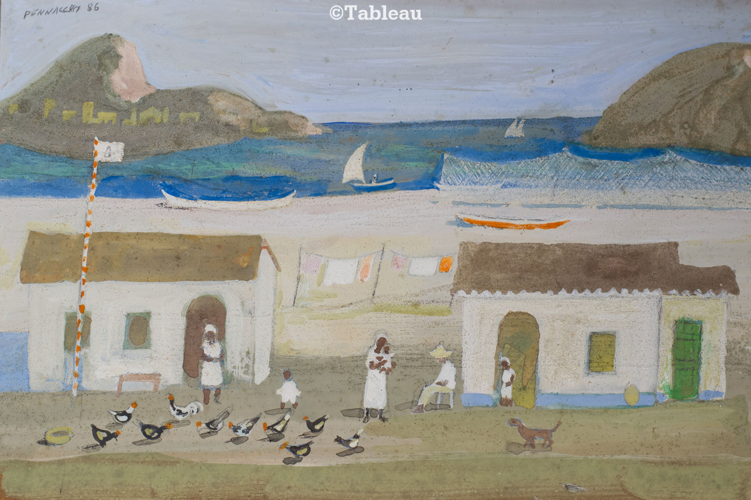 Casas na praia