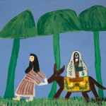 Antonio Poteiro - José e Maria a Caminho de Belém para o Nascimento do Messias