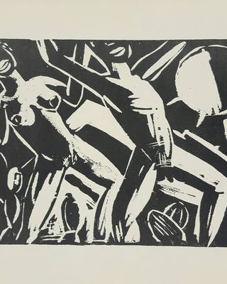 Lasar Segall - Dança de pretos ao luar