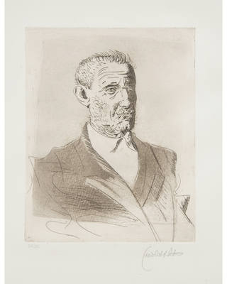 Candido Portinari - Retrato de Baptista Portinari
