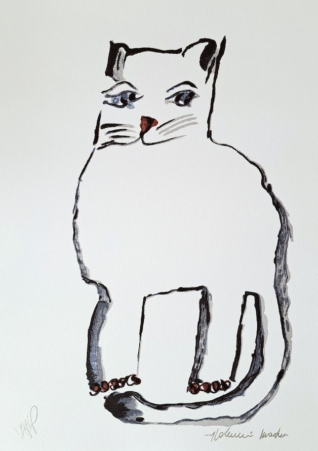 Aldemir Martins - Série “Os Gatos”, Gravura