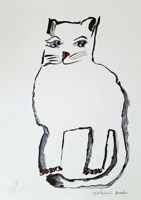 Série “Os Gatos”, Gravura