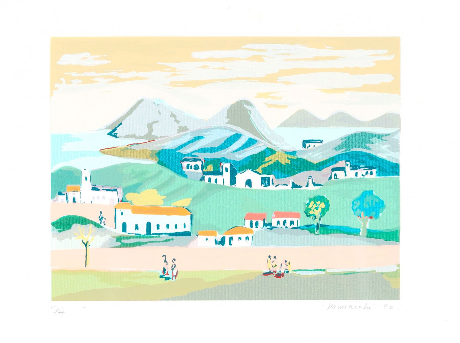 Paisagem com Casarios