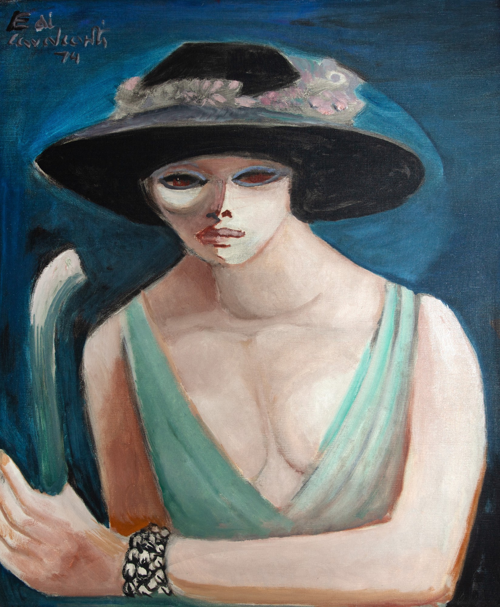 Mulher com Chapéu