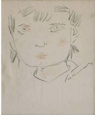 Candido Portinari - Rosto de Menina