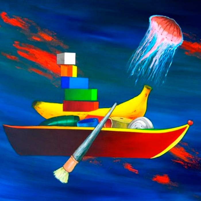 Antonio Peticov - Banana Boat