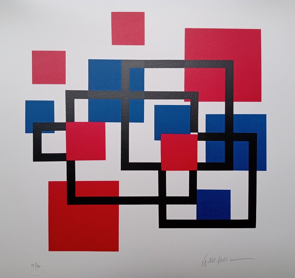 Quadriculado azul