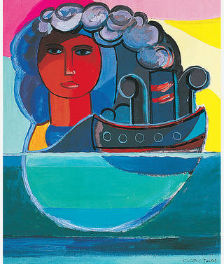 Cícero Dias - Mulher e Barco