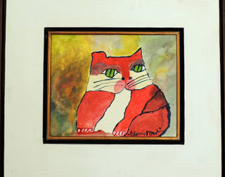 Aldemir Martins - Gato Vermelho