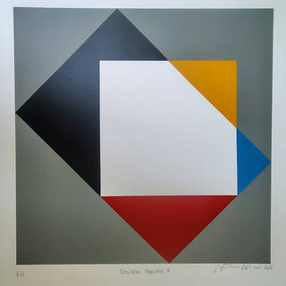 Antonio Peticov - Double Square B