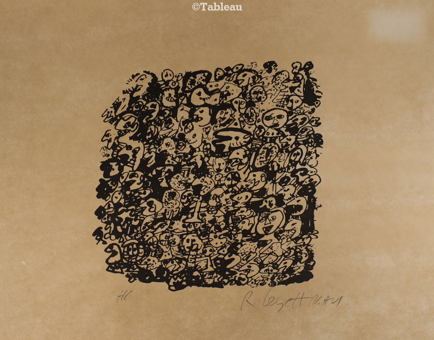 Rubens Gerchman - Multidão