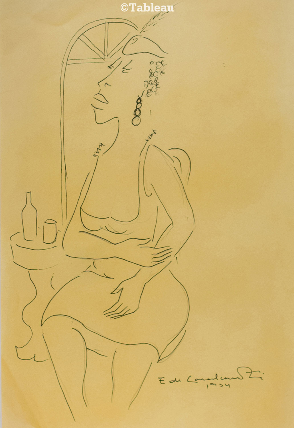Emiliano di Cavalcanti - Madame