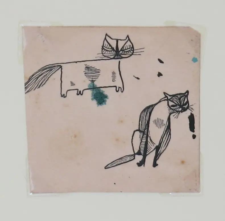 Aldemir Martins - Gatos - Déc 50