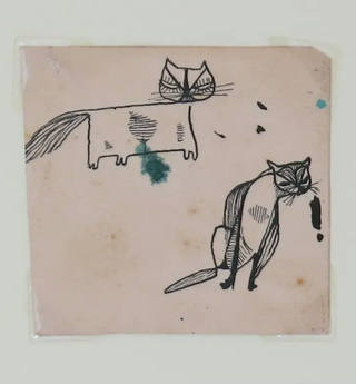 Aldemir Martins - Gatos - Déc 50