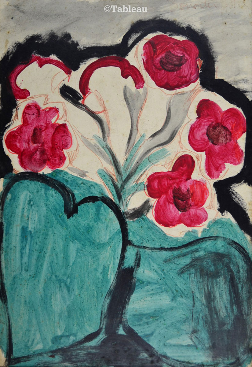 Aldo Bonadei - Flores