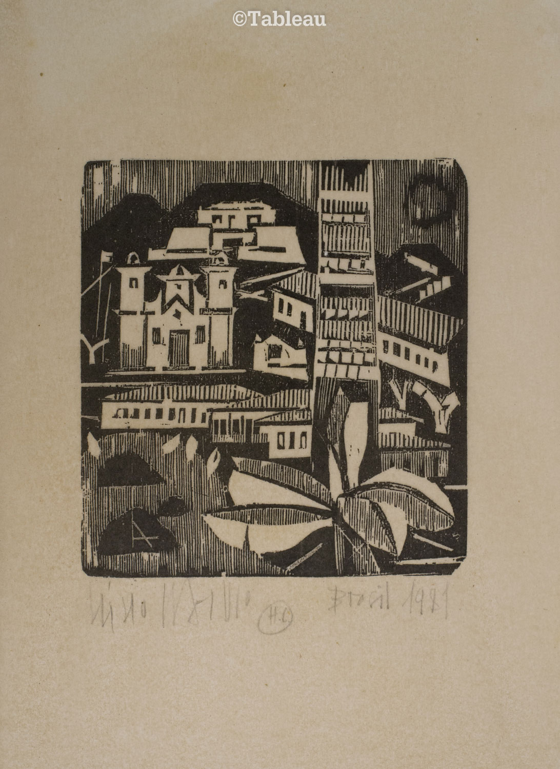 Lívio Abramo - Paisagem