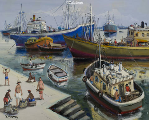 Barcos no cais