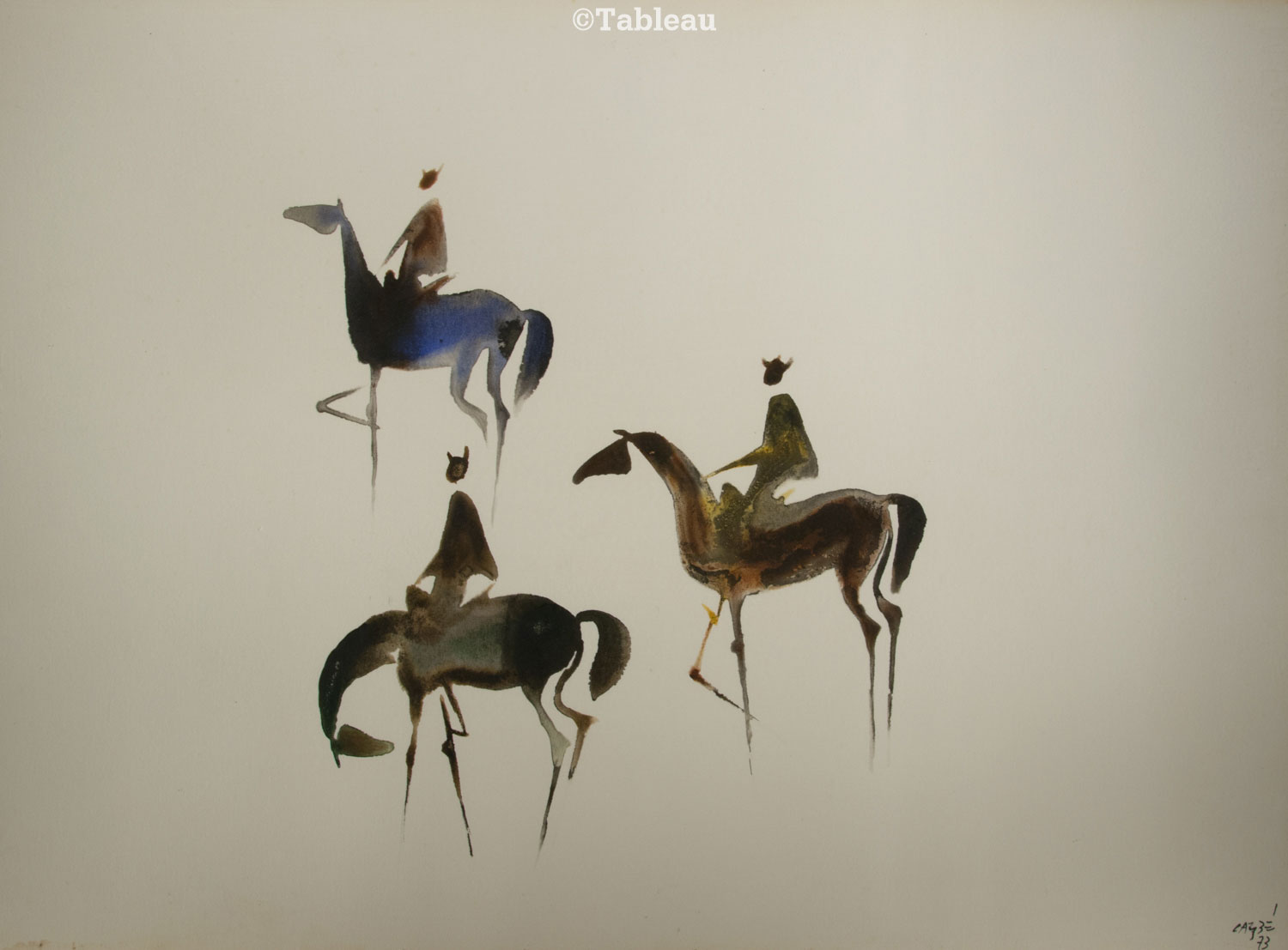 Carybé - Cavaleiros