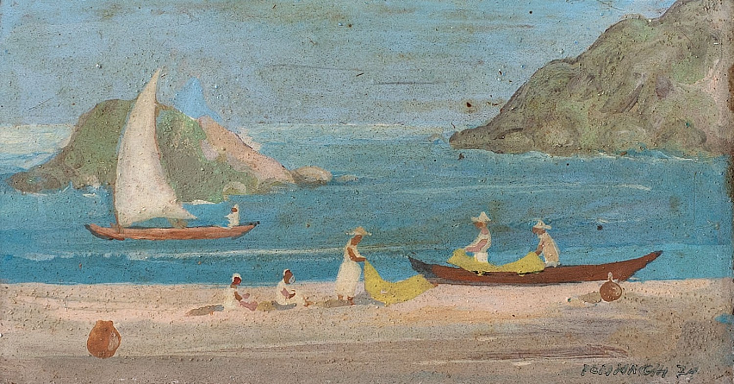 Marinha com Pescadores