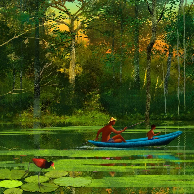 Nato Gomes - Canoeiros e Jaçanã II