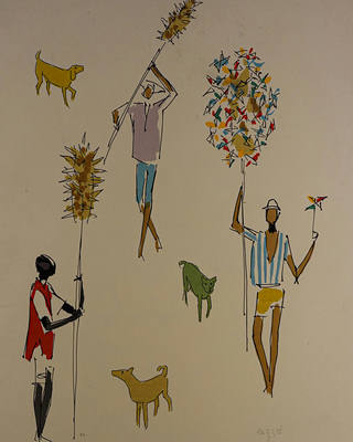 Carybé - Domingo
