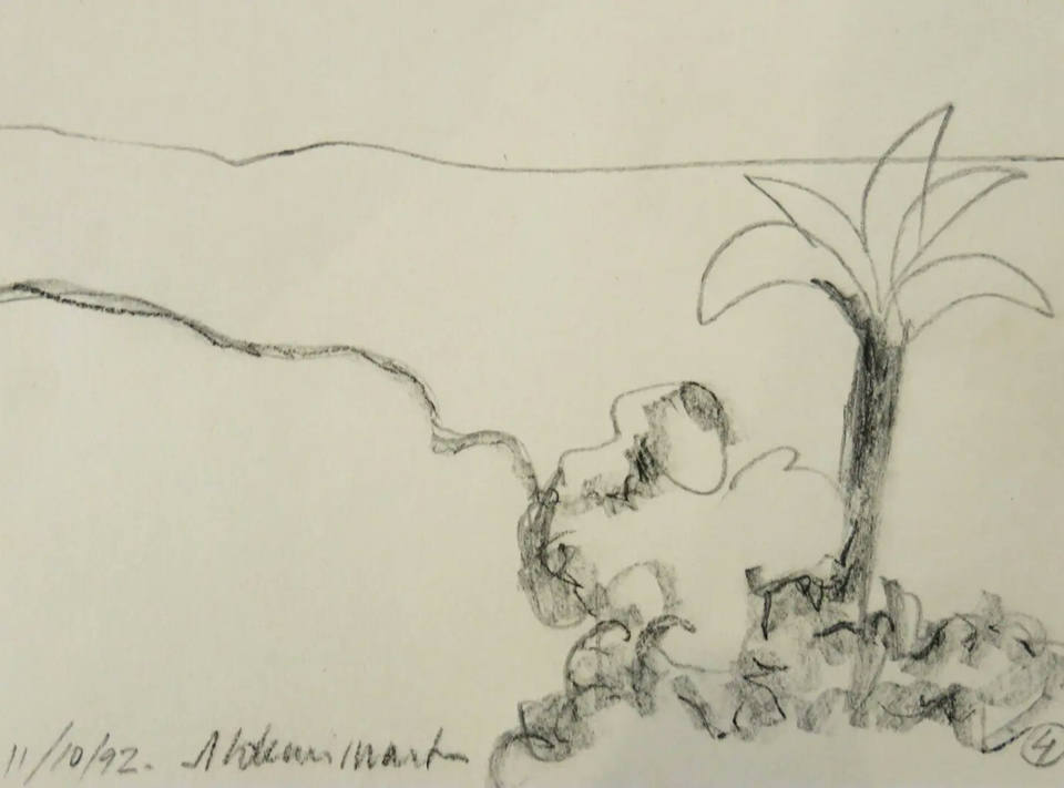 Aldemir Martins - Paisagem
