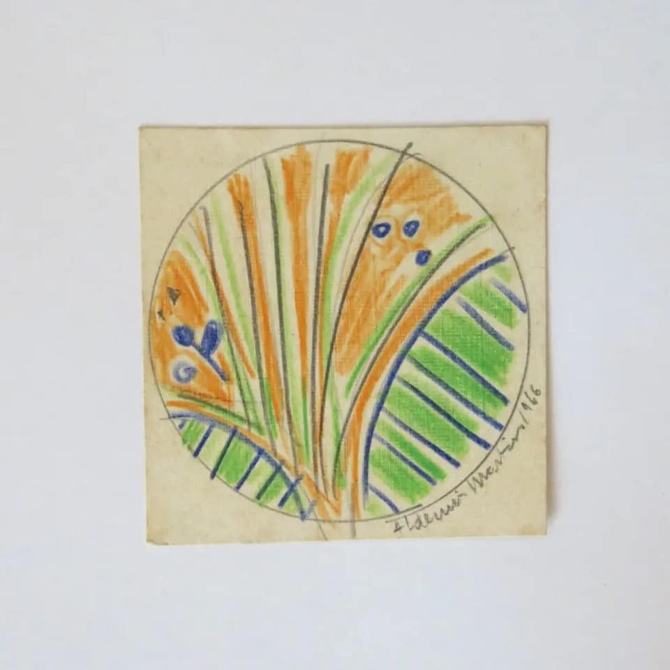 Aldemir Martins - Flor Data