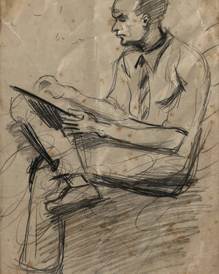 Aldo Bonadei - Retrato De Fulvio Pennacchi