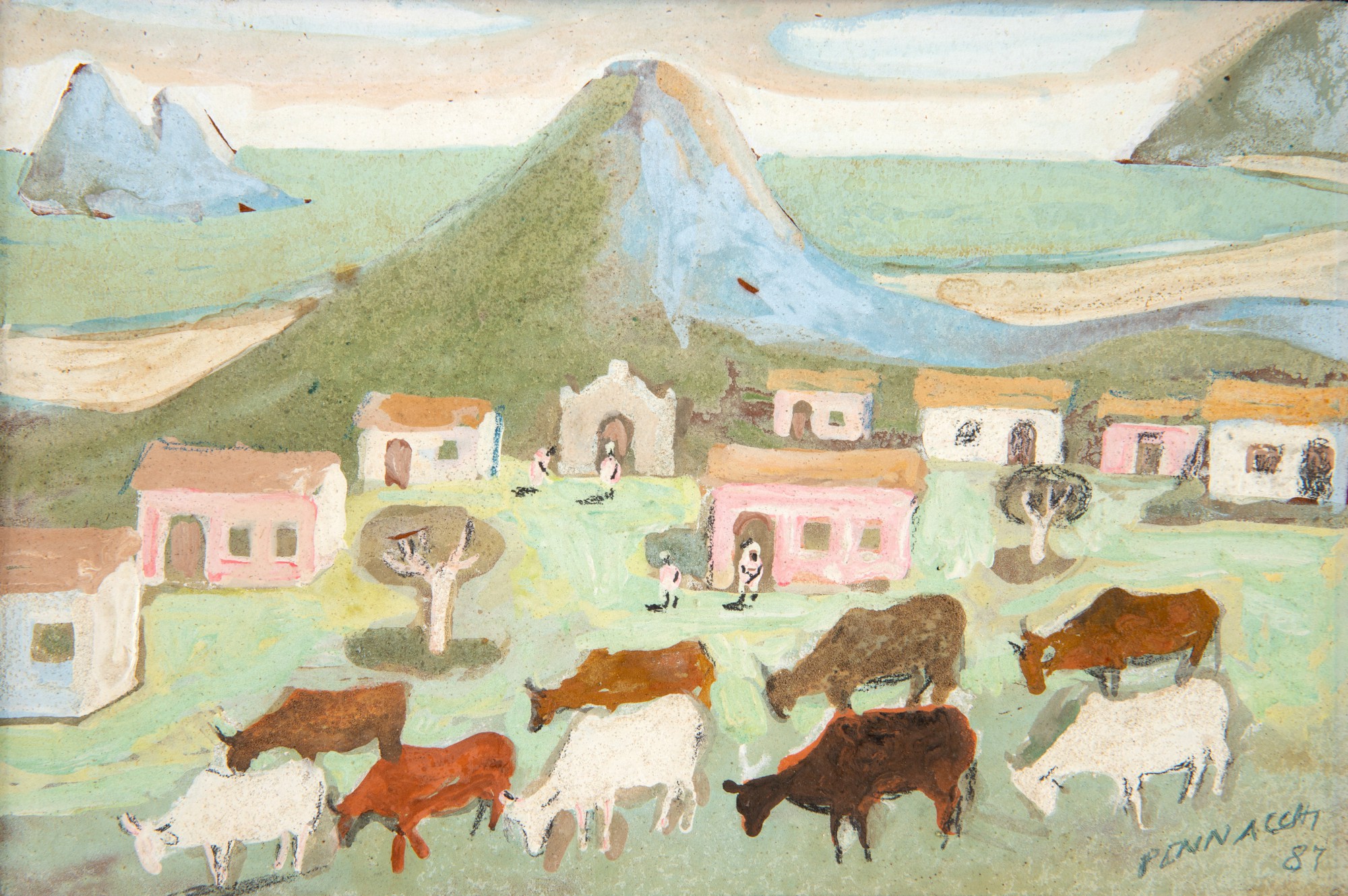 Paisagem Com Gado