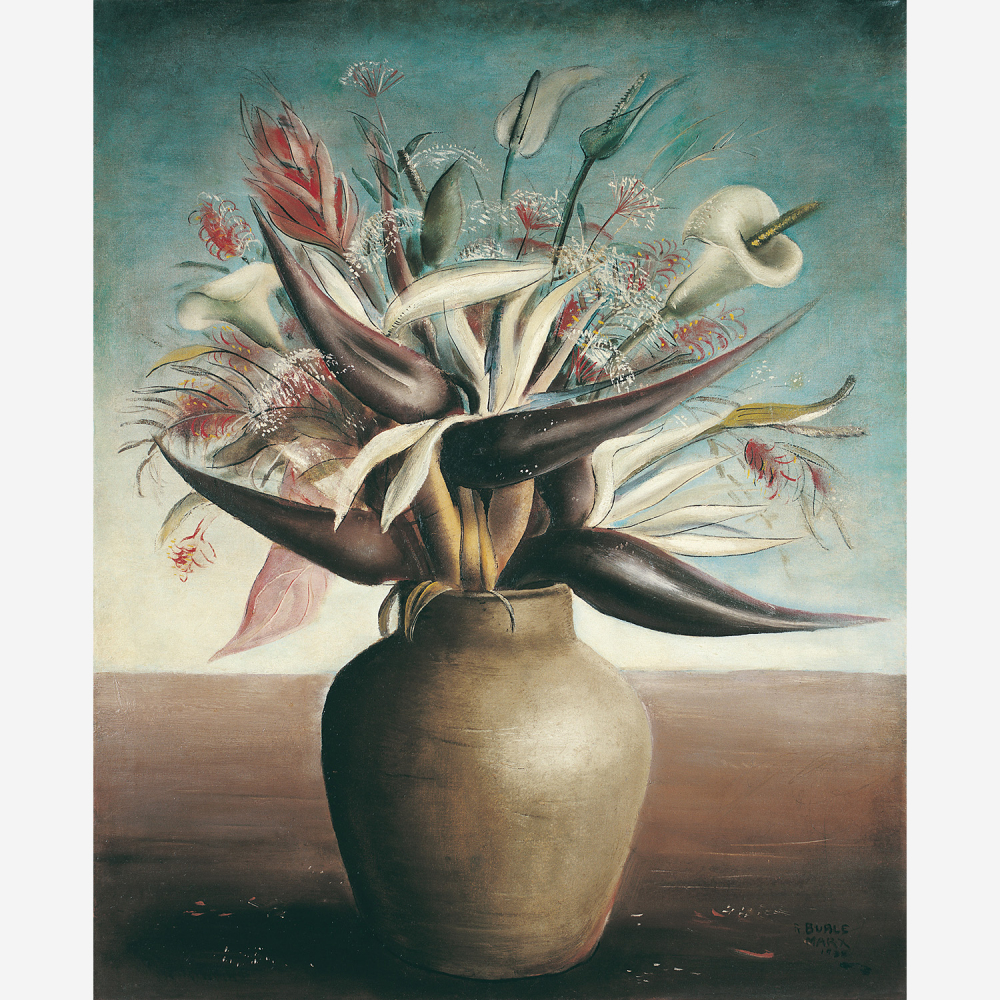 Roberto Burle Marx - Vaso com Strelitzia