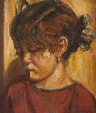 Alfredo Volpi - Menina