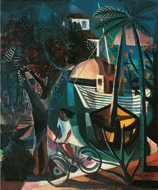 Emiliano di Cavalcanti - Menina de Paquetá