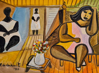 Emiliano di Cavalcanti - Mulata e figuras