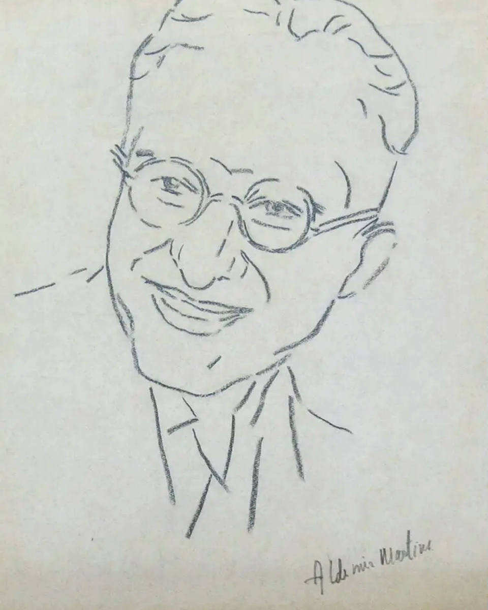 Aldemir Martins - Figura - Déc 50