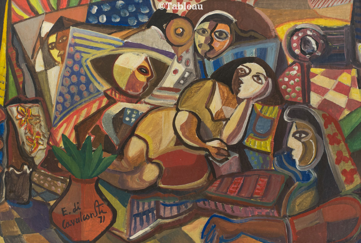 Emiliano di Cavalcanti - Figuras